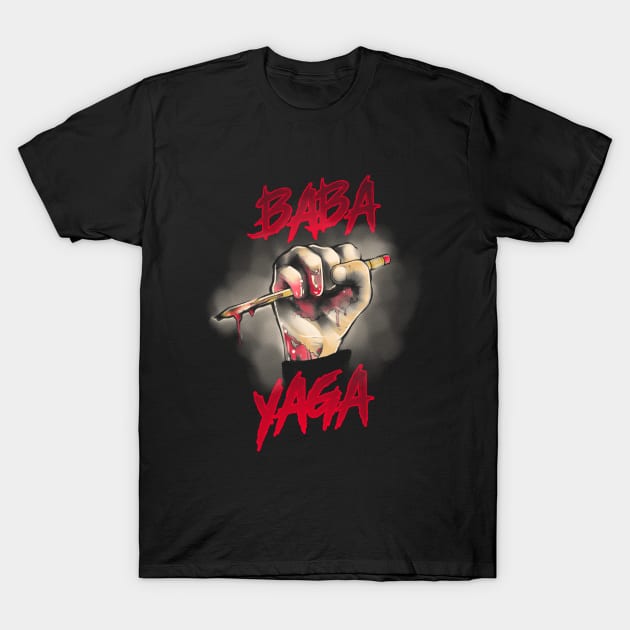 Baba yaga T-Shirt by JuizJuice